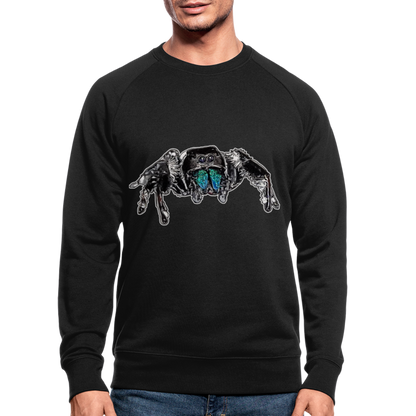 Männer Stanley & Stella Bio-Sweatshirt Phidippus regius Everglades male - Schwarz