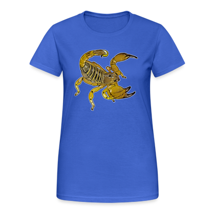 Frauen Gildan Heavy T-Shirt Scorpio maurus palmatus - Königsblau