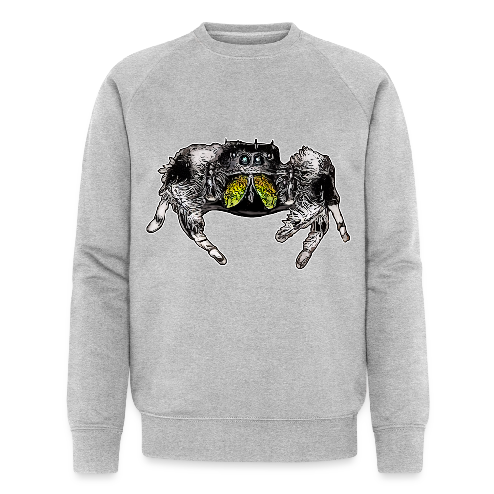 Männer Stanley & Stella Bio-Sweatshirt Phidippus regius Rastafari male - Grau meliert