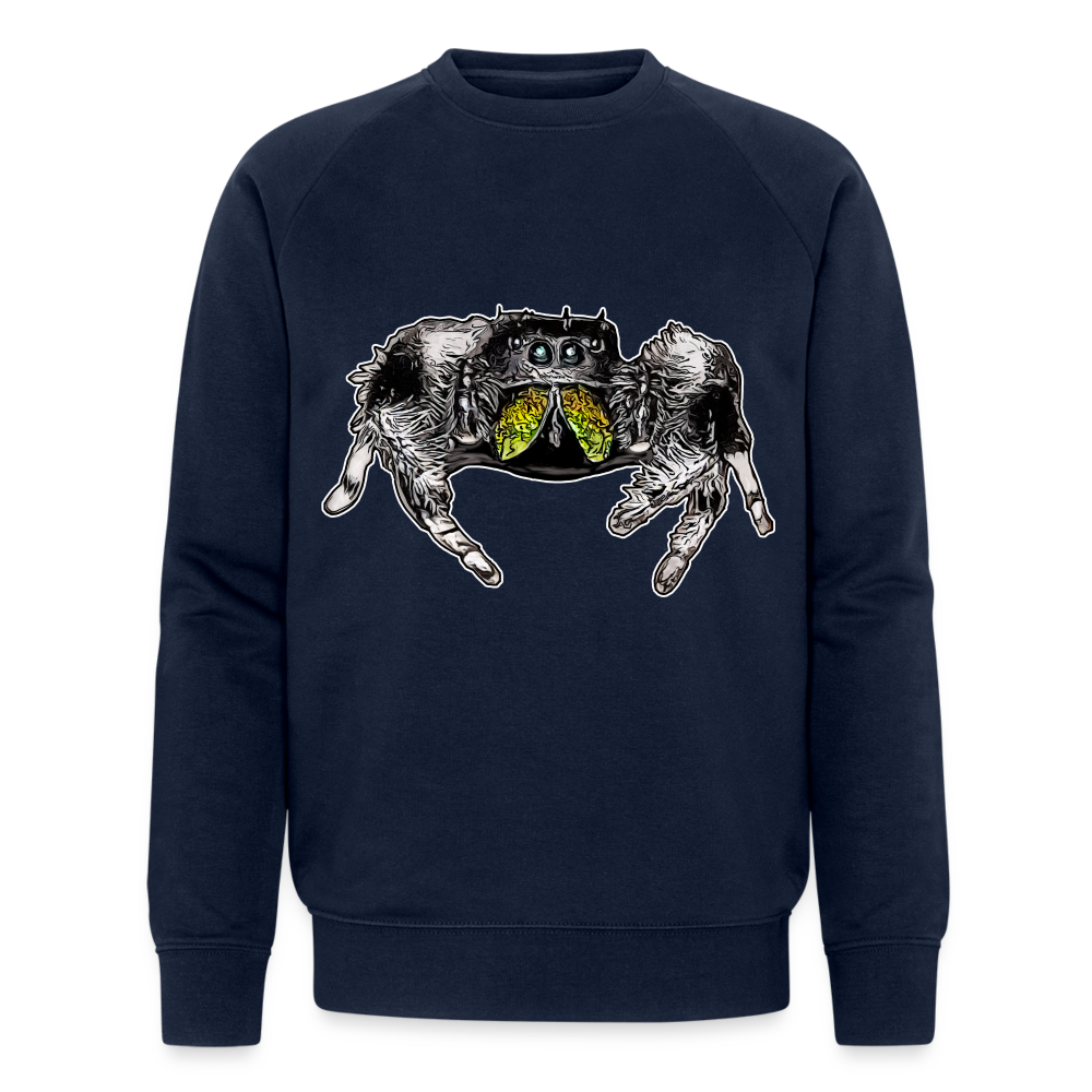 Männer Stanley & Stella Bio-Sweatshirt Phidippus regius Rastafari male - Navy