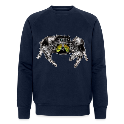 Männer Stanley & Stella Bio-Sweatshirt Phidippus regius Rastafari male - Navy