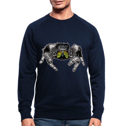 Männer Stanley & Stella Bio-Sweatshirt Phidippus regius Rastafari male - Navy