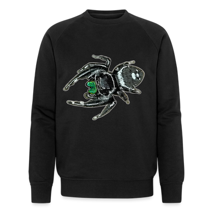 Männer Stanley & Stella Bio-Sweatshirt Phidippus regius White Bahamas male - Schwarz