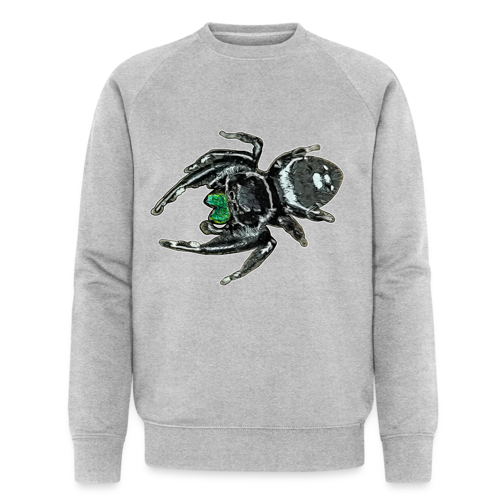Männer Stanley & Stella Bio-Sweatshirt Phidippus regius White Bahamas male - Grau meliert