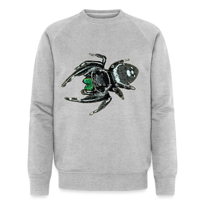 Männer Stanley & Stella Bio-Sweatshirt Phidippus regius White Bahamas male - Grau meliert