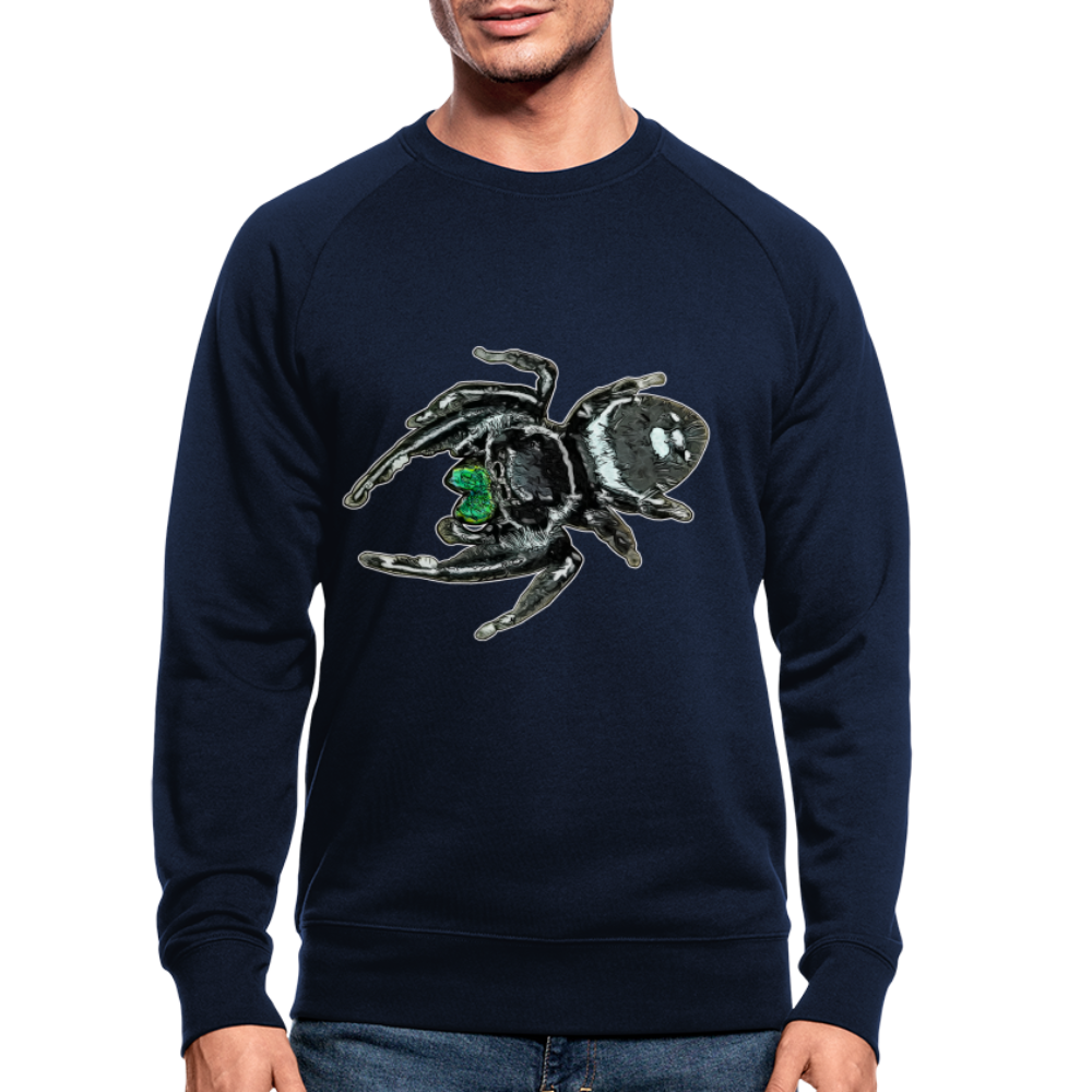Männer Stanley & Stella Bio-Sweatshirt Phidippus regius White Bahamas male - Navy