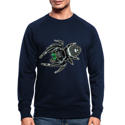 Männer Stanley & Stella Bio-Sweatshirt Phidippus regius White Bahamas male - Navy