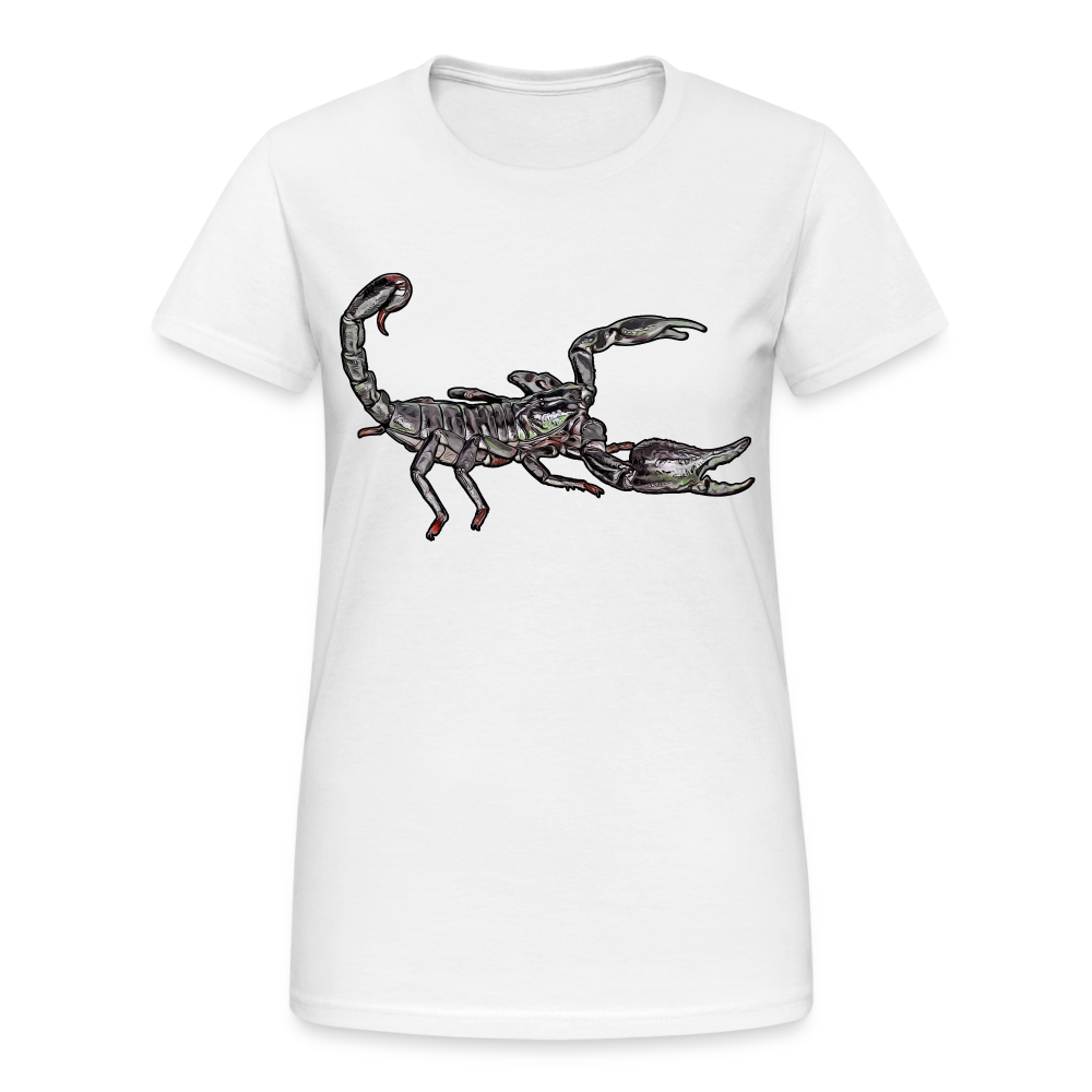 Frauen Gildan Heavy T-Shirt Heterometrus silenus - weiß
