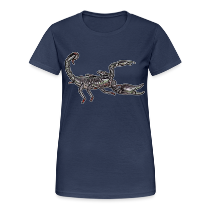 Frauen Gildan Heavy T-Shirt Heterometrus silenus - Navy