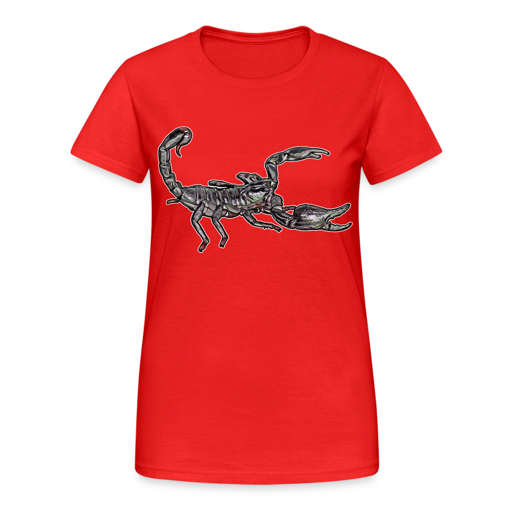 Frauen Gildan Heavy T-Shirt Heterometrus silenus - Rot