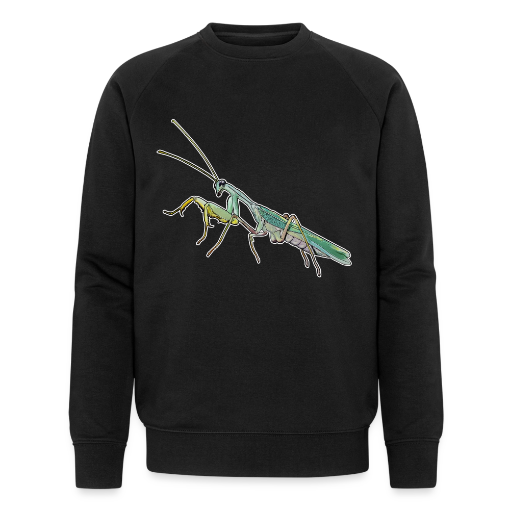 Männer Stanley & Stella Bio-Sweatshirt Sphodromantis lineola male - Schwarz