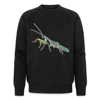 Männer Stanley & Stella Bio-Sweatshirt Sphodromantis lineola male - Schwarz