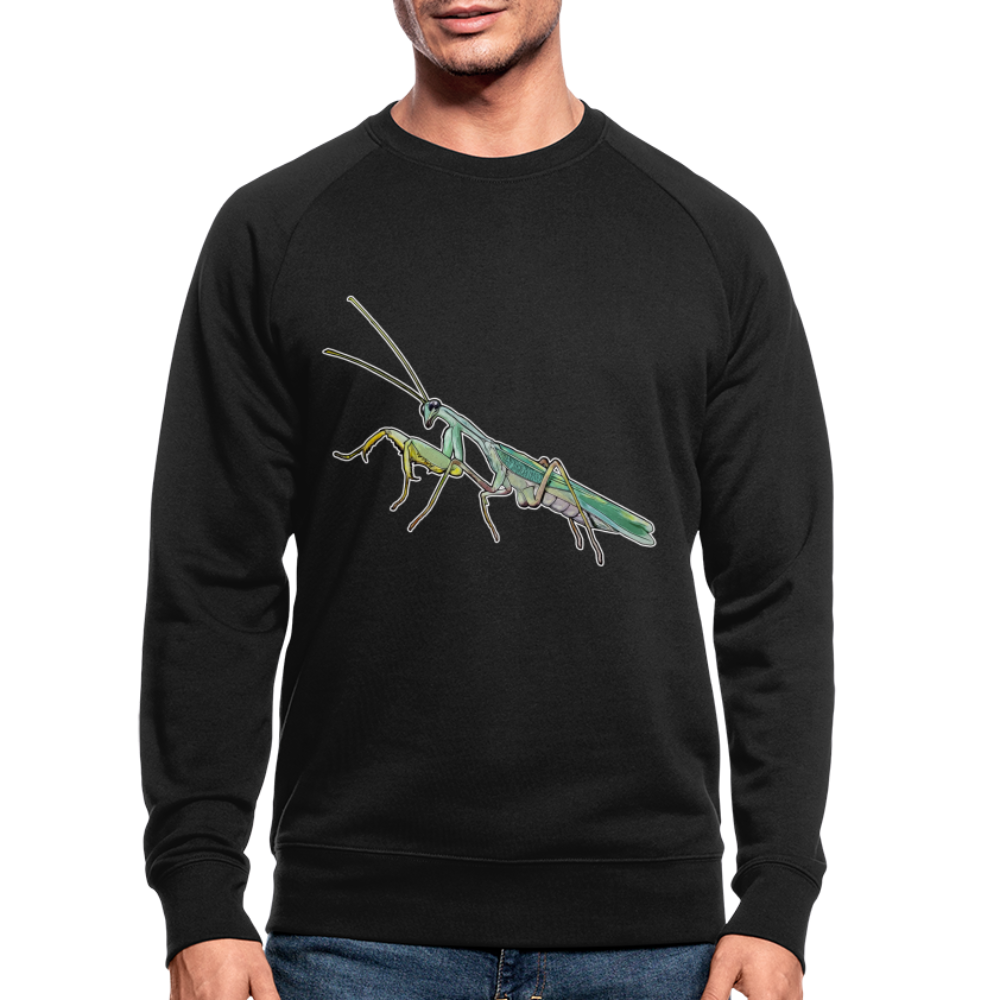 Männer Stanley & Stella Bio-Sweatshirt Sphodromantis lineola male - Schwarz