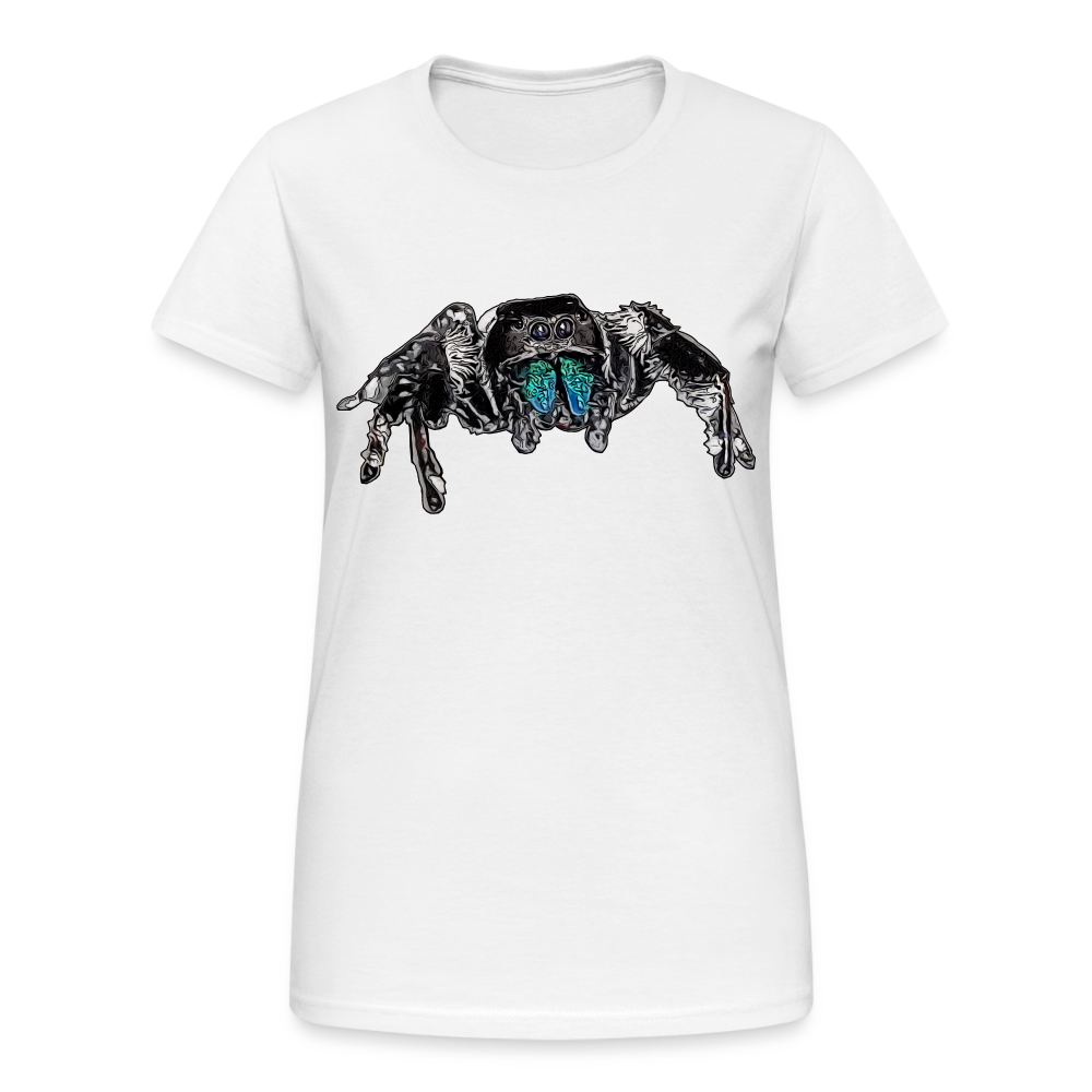 Frauen Gildan Heavy T-Shirt - weiß