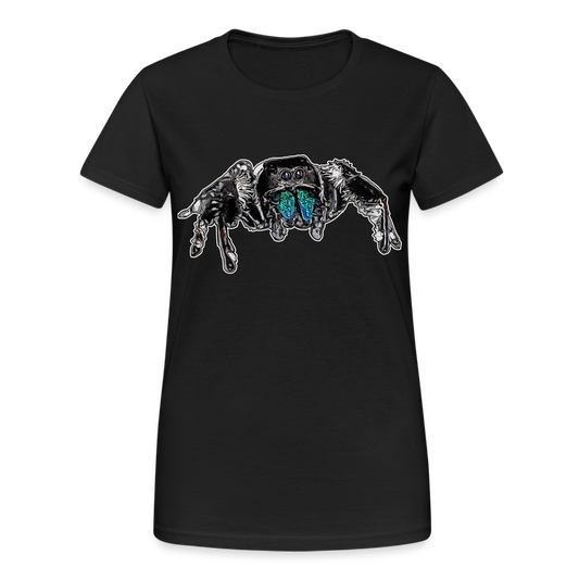 Frauen Gildan Heavy T-Shirt - Schwarz