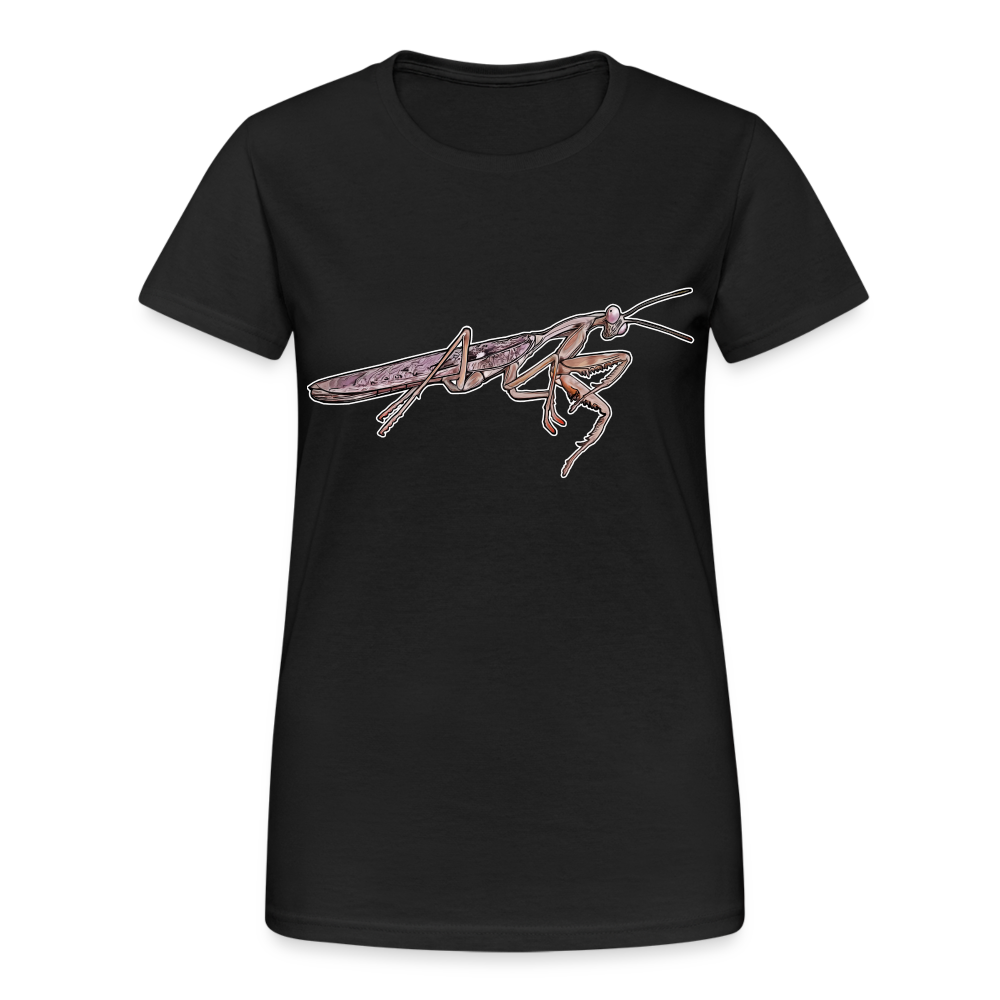 Frauen Gildan Heavy T-Shirt Rhombodera kirbyi male - Schwarz