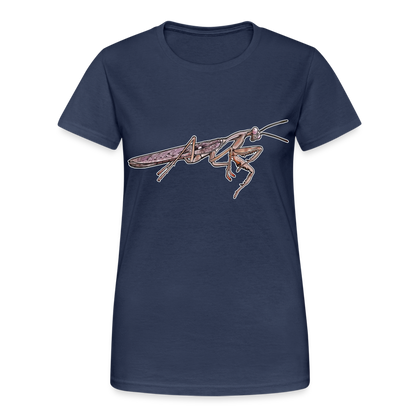 Frauen Gildan Heavy T-Shirt Rhombodera kirbyi male - Navy