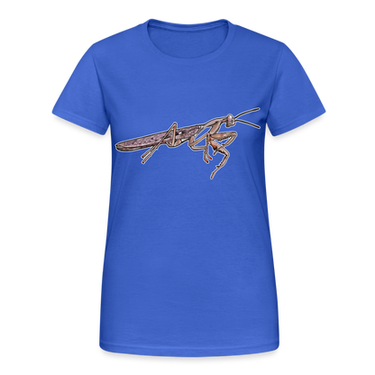 Frauen Gildan Heavy T-Shirt Rhombodera kirbyi male - Königsblau