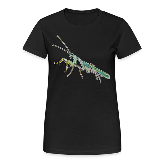 Frauen Gildan Heavy T-Shirt Sphodromantis lineola male - Schwarz