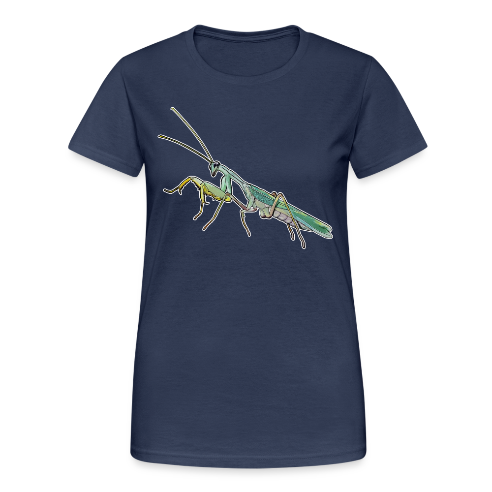 Frauen Gildan Heavy T-Shirt Sphodromantis lineola male - Navy