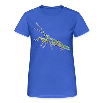 Frauen Gildan Heavy T-Shirt Sphodromantis lineola male - Königsblau