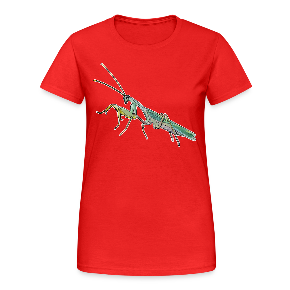 Frauen Gildan Heavy T-Shirt Sphodromantis lineola male - Rot