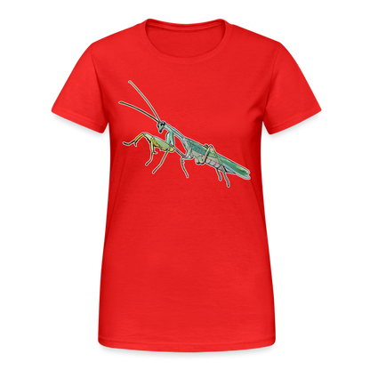 Frauen Gildan Heavy T-Shirt Sphodromantis lineola male - Rot