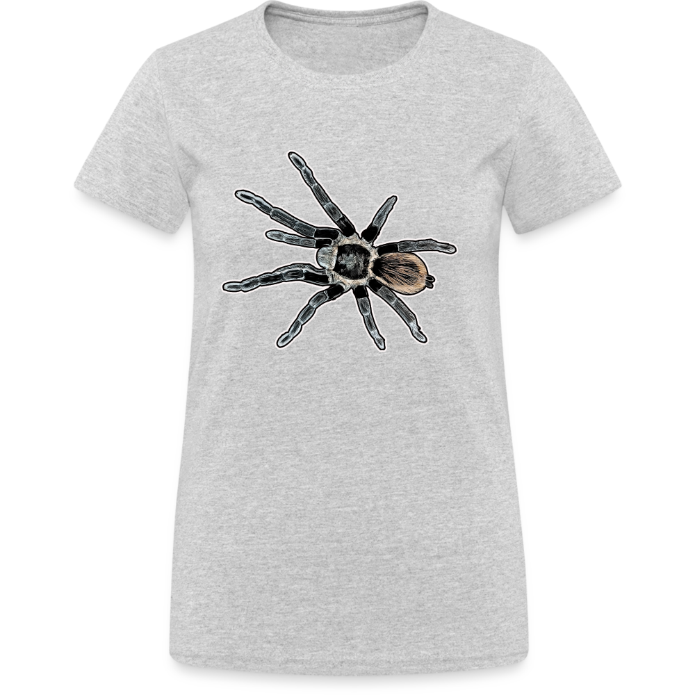 Frauen Gildan Heavy T-Shirt Tliltocatl vagans - Grau meliert