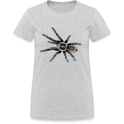 Frauen Gildan Heavy T-Shirt Tliltocatl vagans - Grau meliert