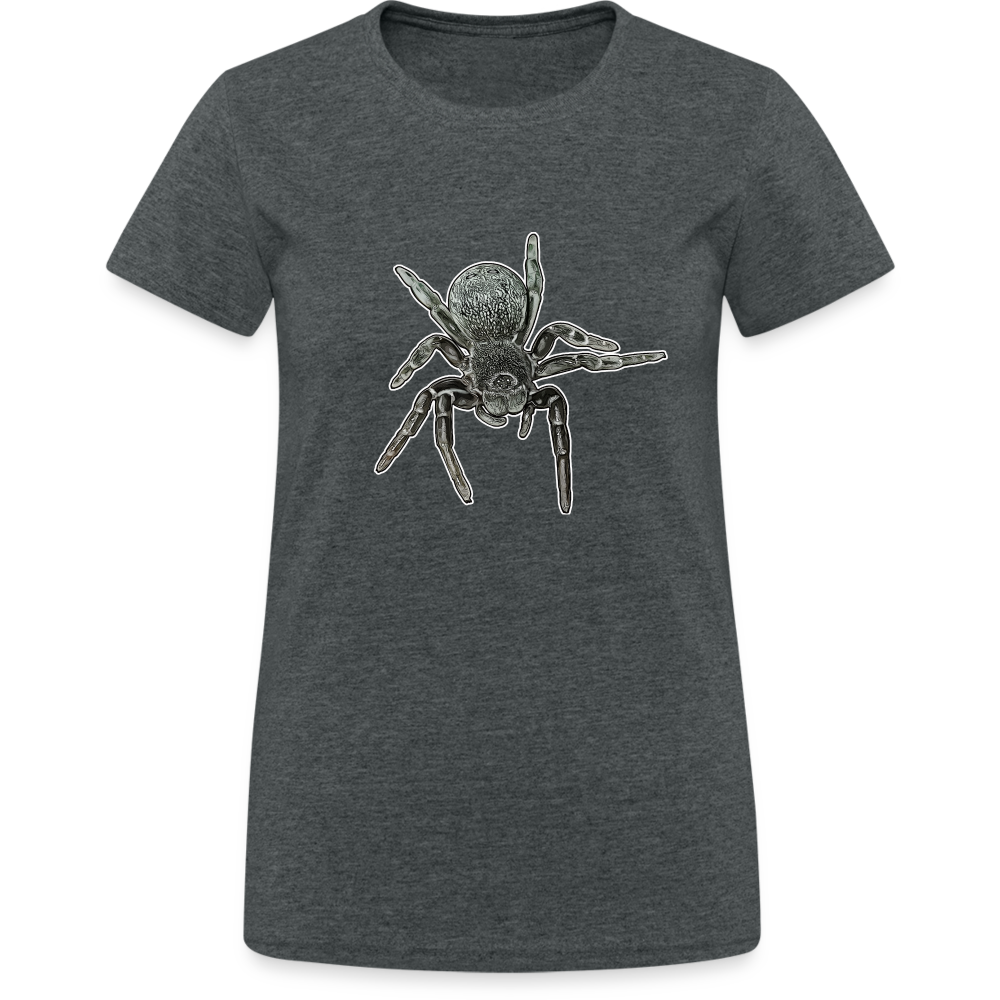 Frauen Gildan Heavy T-Shirt Eresus walckenaeri - Dunkelgrau meliert