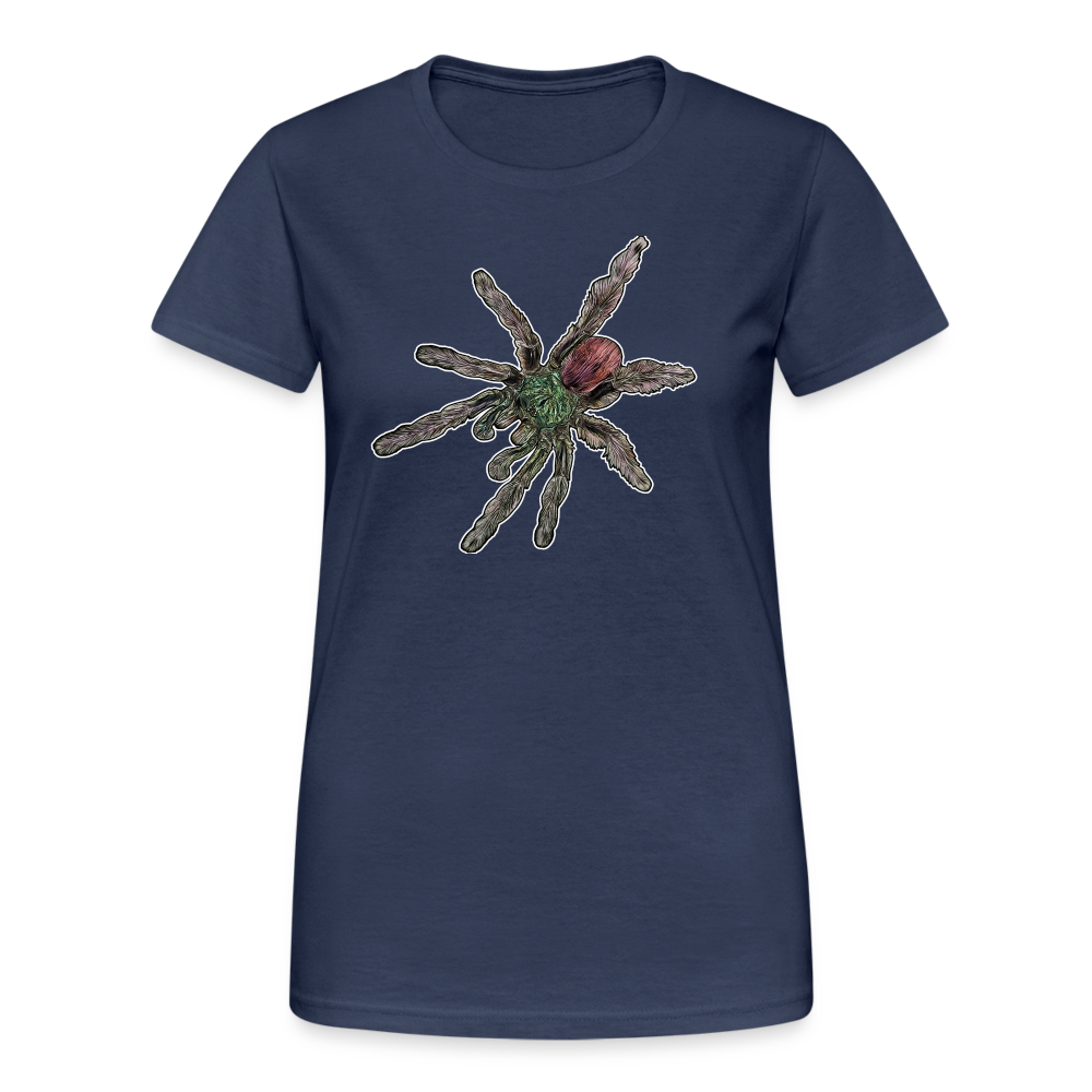 Frauen Gildan Heavy T-Shirt Caribena versicolor - Navy