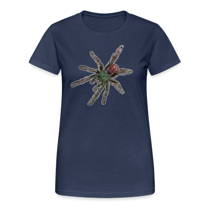 Frauen Gildan Heavy T-Shirt Caribena versicolor - Navy