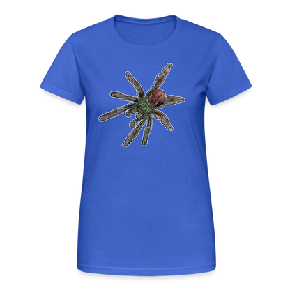 Frauen Gildan Heavy T-Shirt Caribena versicolor - Königsblau