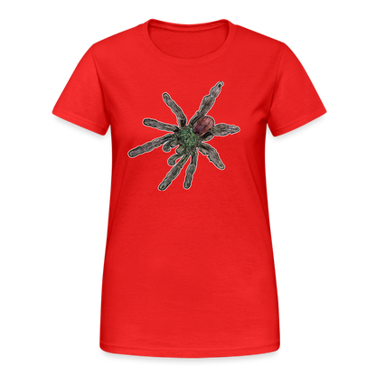 Frauen Gildan Heavy T-Shirt Caribena versicolor - Rot
