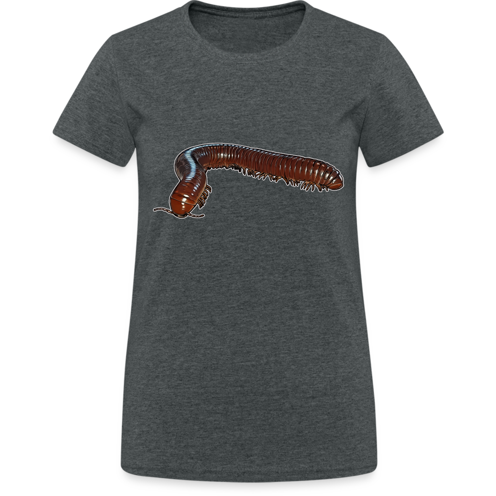 Frauen Gildan Heavy T-Shirt Ophistreptus guineensis - Dunkelgrau meliert