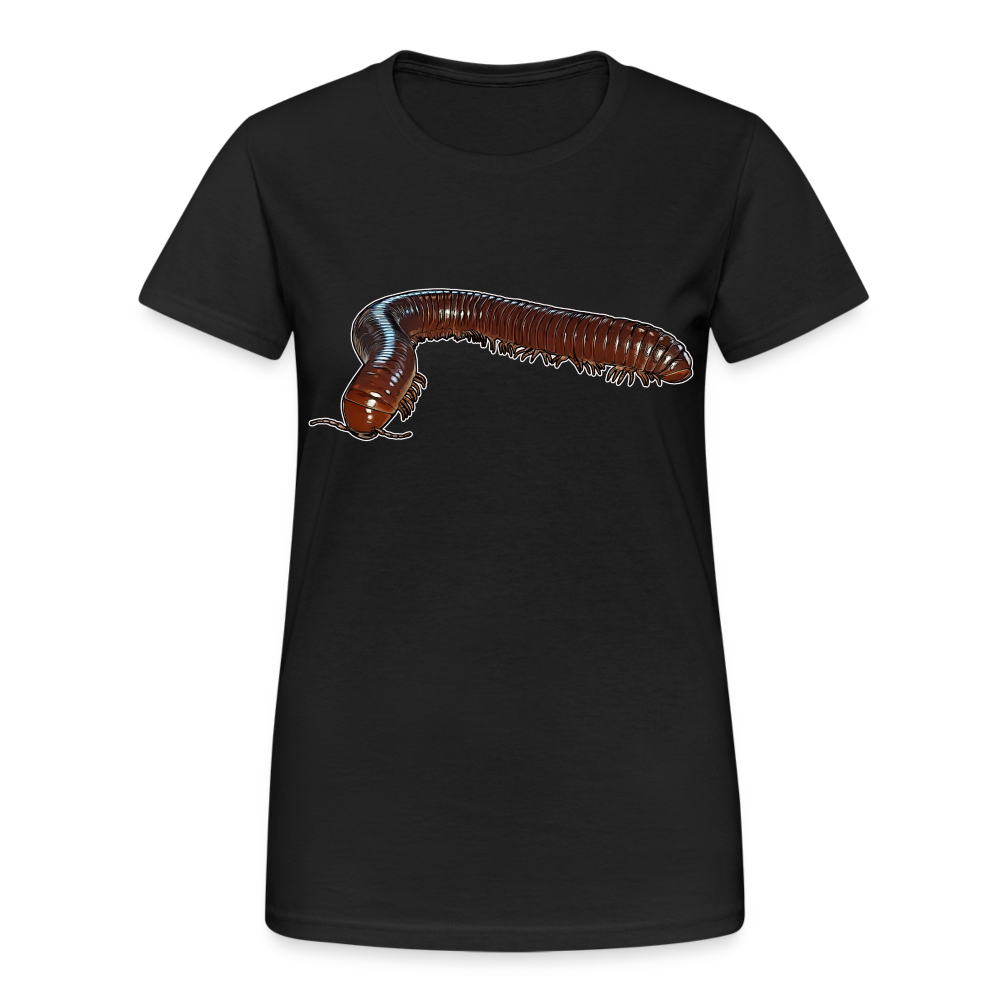Frauen Gildan Heavy T-Shirt Ophistreptus guineensis - Schwarz