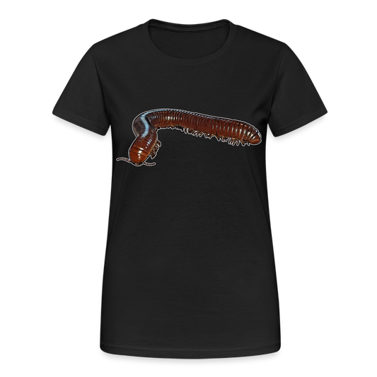 Frauen Gildan Heavy T-Shirt Ophistreptus guineensis - Schwarz
