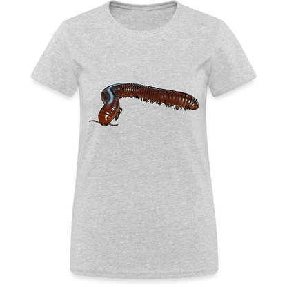 Frauen Gildan Heavy T-Shirt Ophistreptus guineensis - Grau meliert