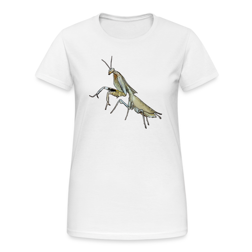 Frauen Gildan Heavy T-Shirt Deroplatys truncata female - weiß