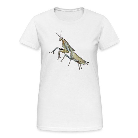 Frauen Gildan Heavy T-Shirt Deroplatys truncata female - weiß