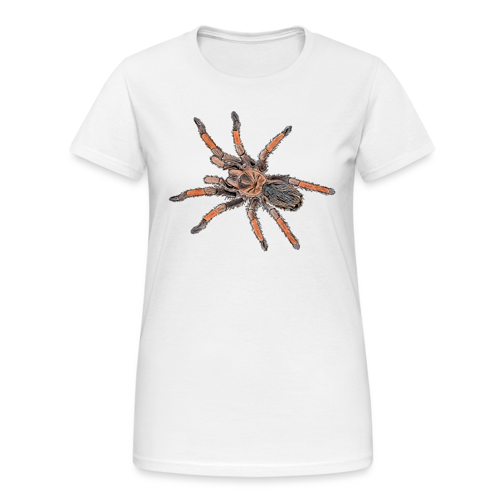 Frauen Gildan Heavy T-Shirt Brachypelma emilia - weiß