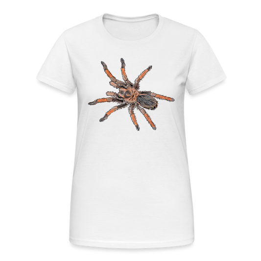 Frauen Gildan Heavy T-Shirt Brachypelma emilia - weiß