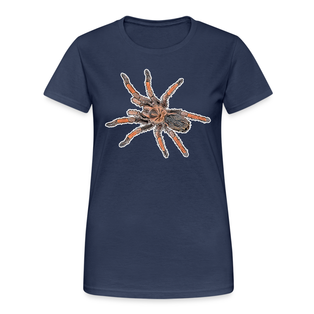 Frauen Gildan Heavy T-Shirt Brachypelma emilia - Navy