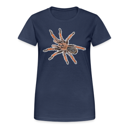 Frauen Gildan Heavy T-Shirt Brachypelma emilia - Navy