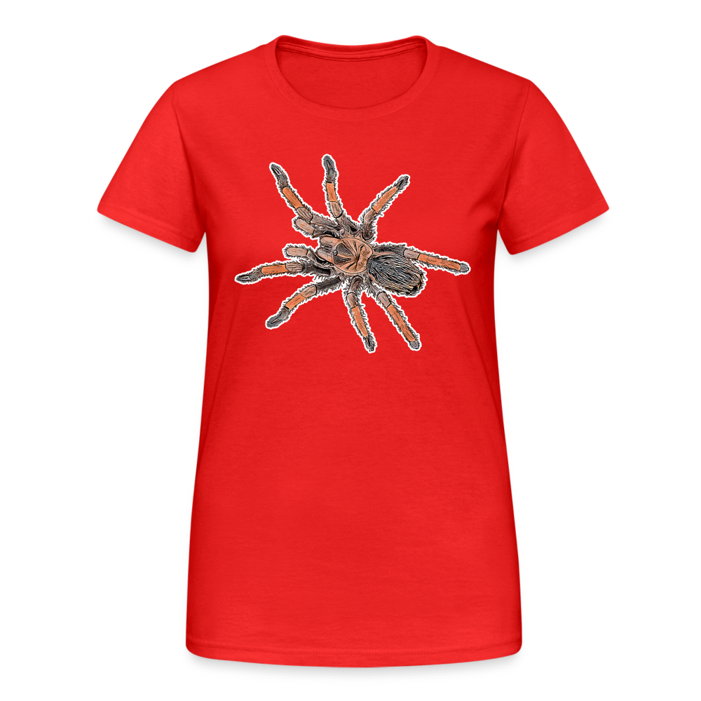 Frauen Gildan Heavy T-Shirt Brachypelma emilia - Rot