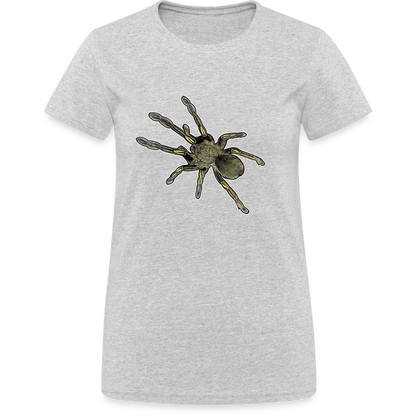 Frauen Gildan Heavy T-Shirt Ephebopus murinus - Grau meliert