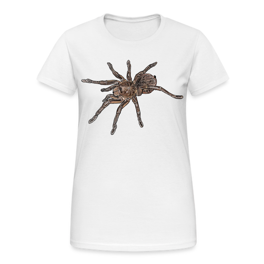 Frauen Gildan Heavy T-Shirt Theraphosa stirmi juvenile - weiß
