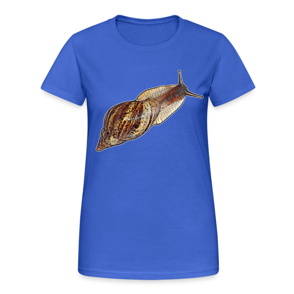Frauen Gildan Heavy T-Shirt Achatina reticulata wildfarben - Königsblau