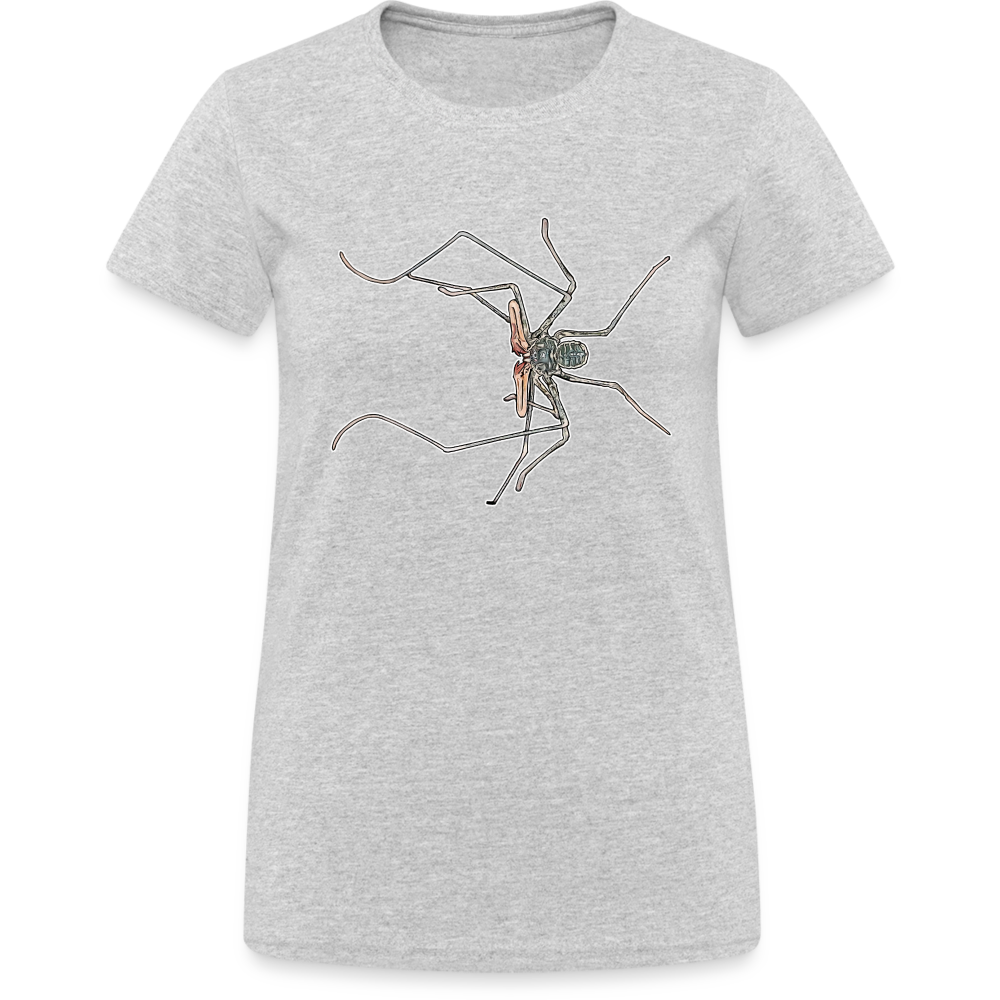 Frauen Gildan Heavy T-Shirt Euphrynichus bacillifer - Grau meliert