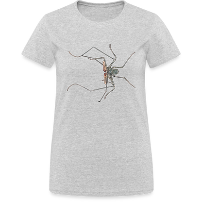 Frauen Gildan Heavy T-Shirt Euphrynichus bacillifer - Grau meliert